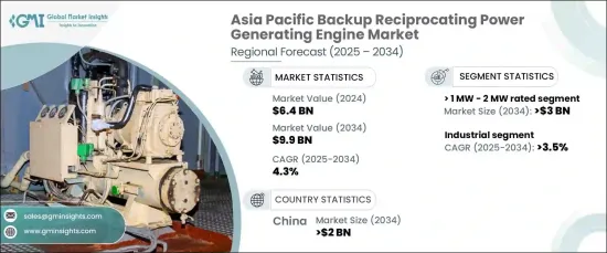 Asia Pacific Backup Reciprocating Power Generating Engine Market - IMG1