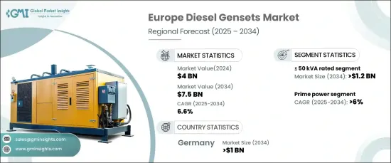 Europe Diesel Gensets Market - IMG1