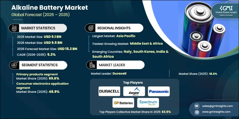 Alkaline Battery Market - IMG1