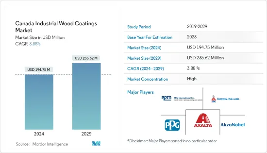 Canada Industrial Wood Coatings - Market - IMG1