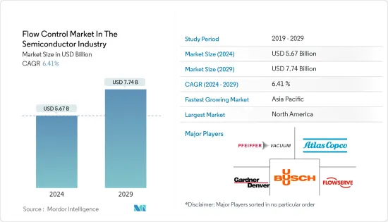 Flow Control  In The Semiconductor Industry - Market