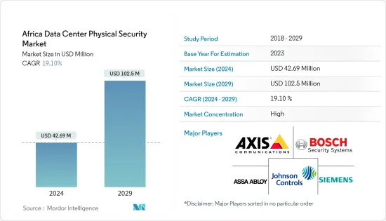 Africa Data Center Physical Security - Market