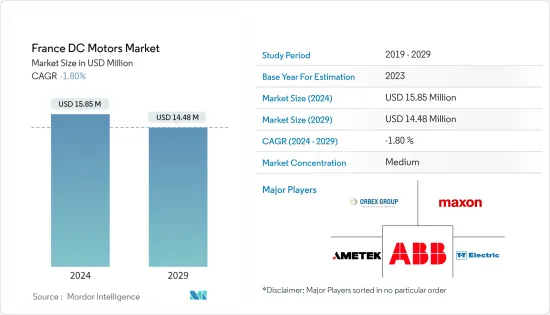 France DC Motors - Market