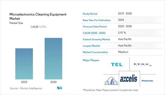 Microelectronics Cleaning Equipment - Market - IMG1