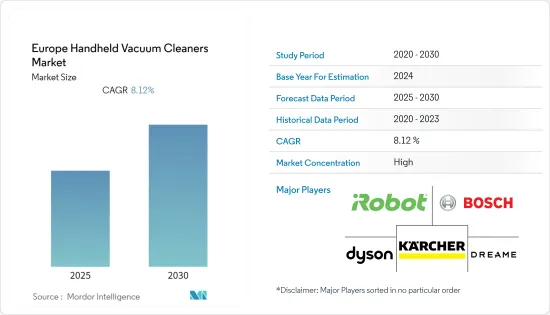 Europe Handheld Vacuum Cleaners - Market - IMG1