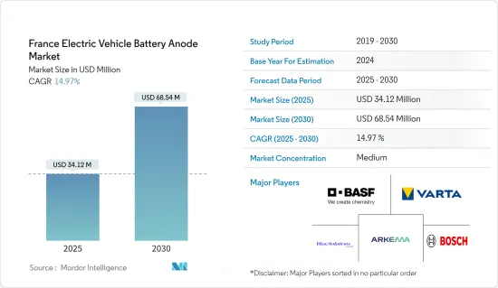 France Electric Vehicle Battery Anode - Market - IMG1