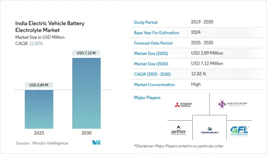 India Electric Vehicle Battery Electrolyte - Market - IMG1