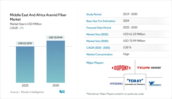 Middle East And Africa Aramid Fiber - Market - IMG1