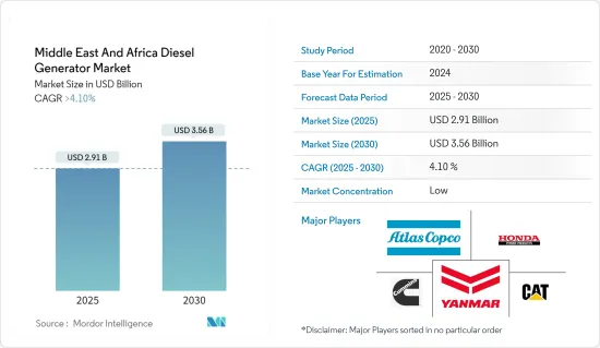 Middle East And Africa Diesel Generator - Market - IMG1