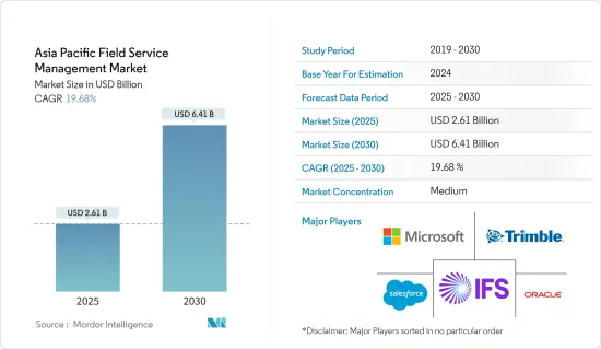 Asia Pacific Field Service Management - Market - IMG1