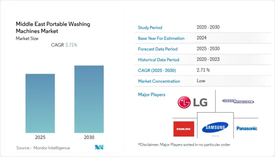 Middle East Portable Washing Machines - Market - IMG1