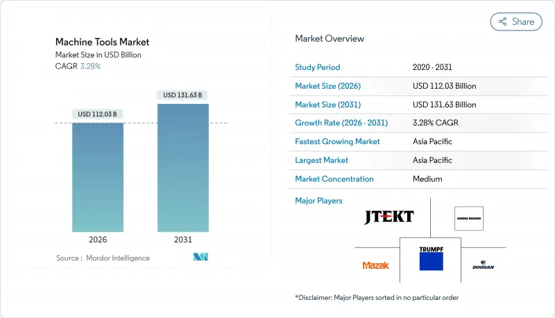 Machine Tools - Market - IMG1