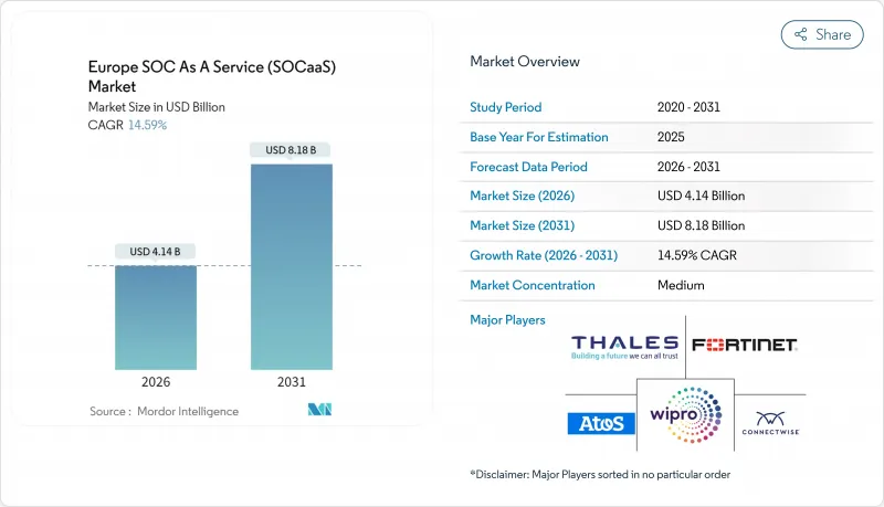Europe SOC As A Service (SOCaaS) - Market - IMG1